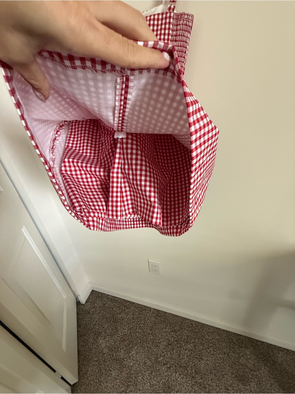 BETHANY SKORT ROMPER IN GINGHAM Size XS
Offers are welcome. - Picture 11 of 11